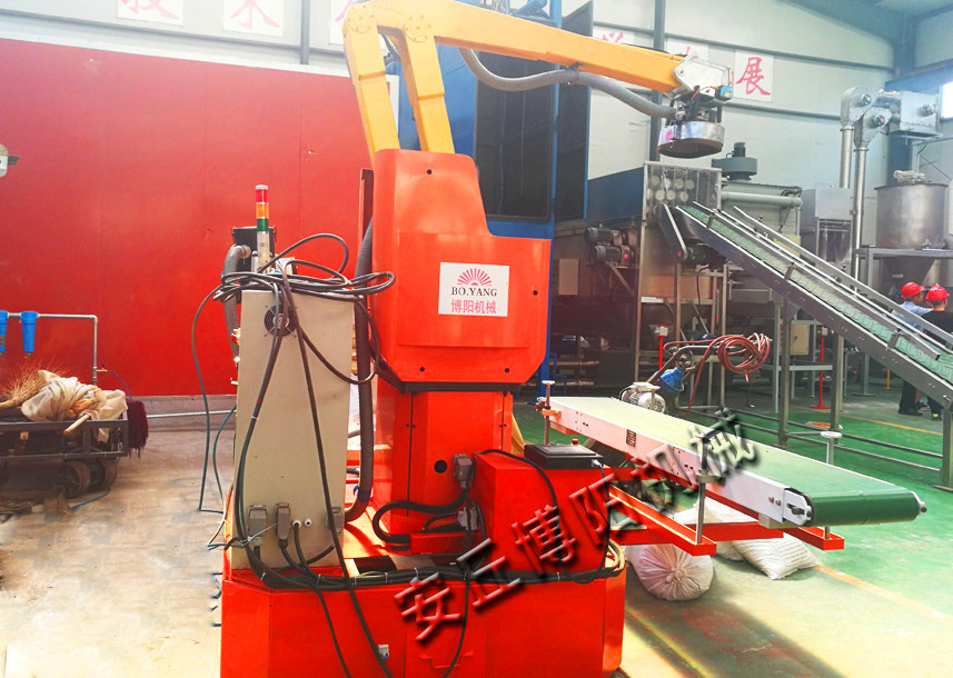 化工原料自動拆垛拆包線的工藝流程是這樣的！