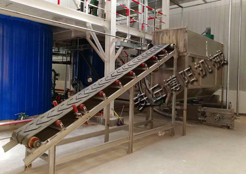 滑石粉自動(dòng)拆袋機(jī)對(duì)生產(chǎn)車間的好處？