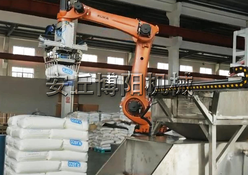 PP顆粒自動拆包機械手的工作流程和優(yōu)勢是什么？