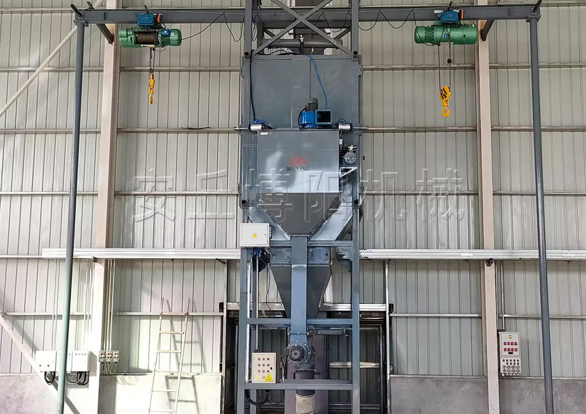 純堿噸袋拆包機的工作流程主要分為幾個步驟？