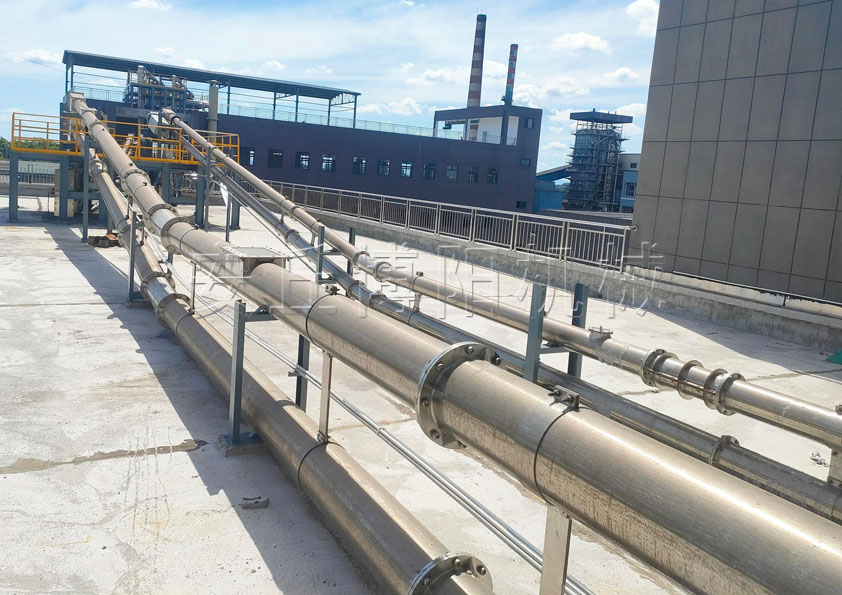 PVC粉管鏈式輸送機工作原理 管鏈式粉料輸送機工作優(yōu)勢