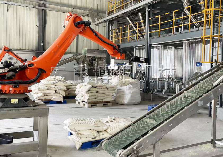 硫銨全自動拆包機械手的工作流程和未來發(fā)展前景是什么？