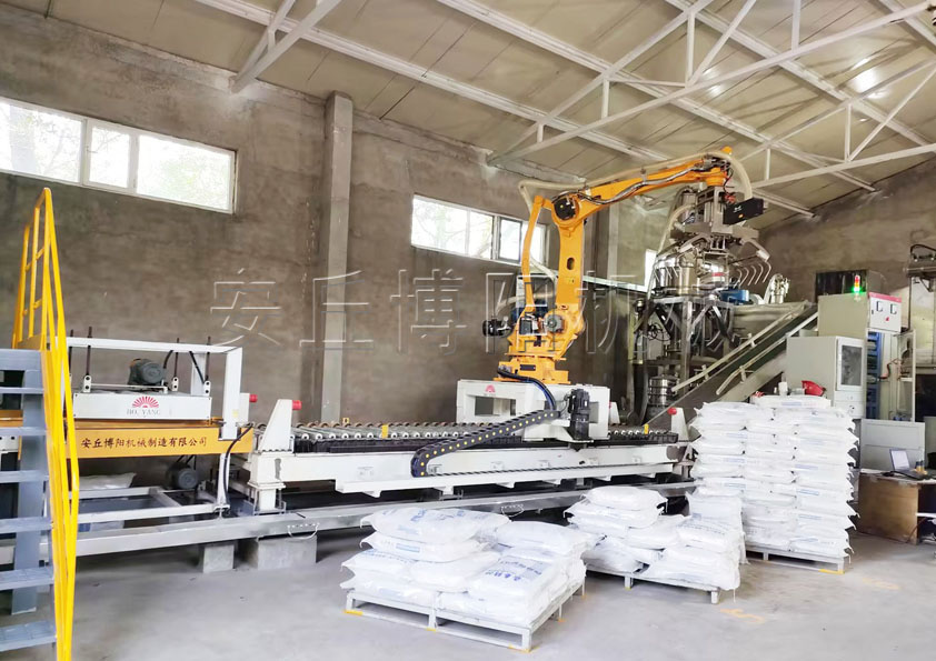 尿素全自動拆包機(jī)械手原理 尿素顆粒自動拆垛拆包機(jī)優(yōu)勢